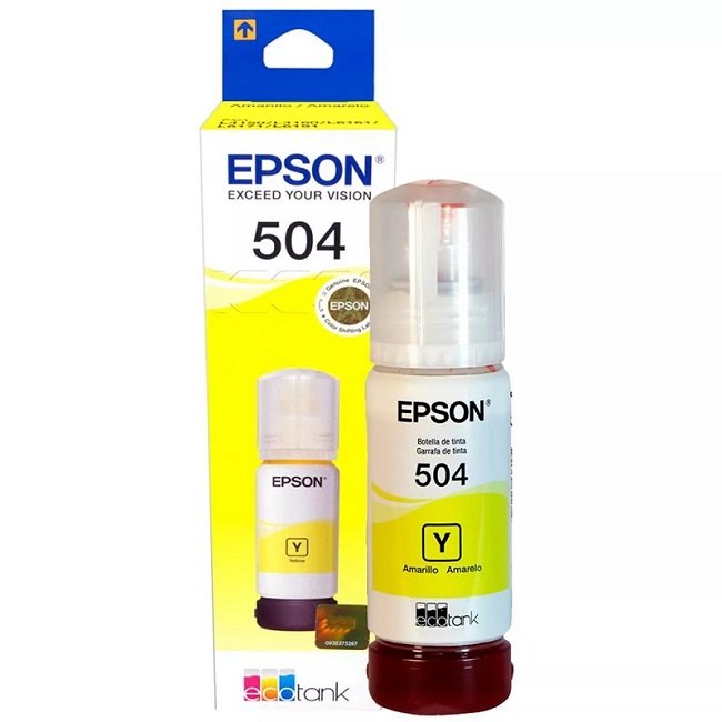 GARRAFAS DE TINTAS EPSON 504 YELLOW