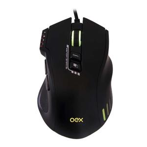 mouse gamer weapon ms317 preto oex