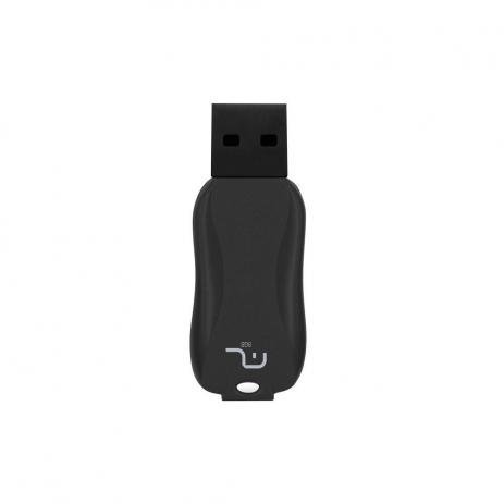 pen drive 8gb titan preto usb 2.0 pd601 multilaser