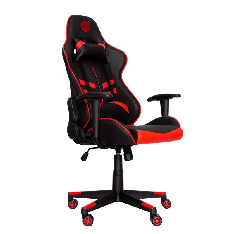 cadeira gamer prime-x preta/vermelha dazz
