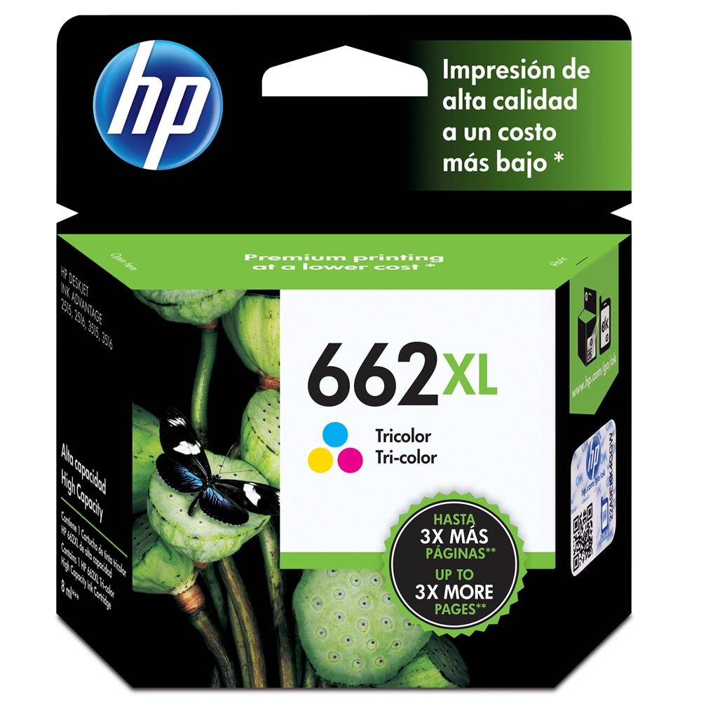 CARTUCHO HP 662XL COLORIDO ORIGINAL