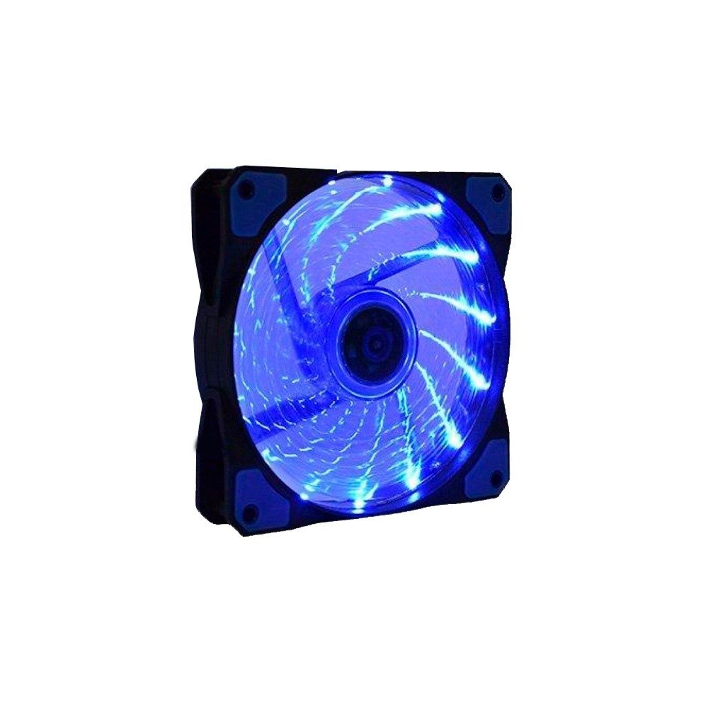 cooler fan p/gabinete 120x120x25 15 leds azul af-d1225 k-mex