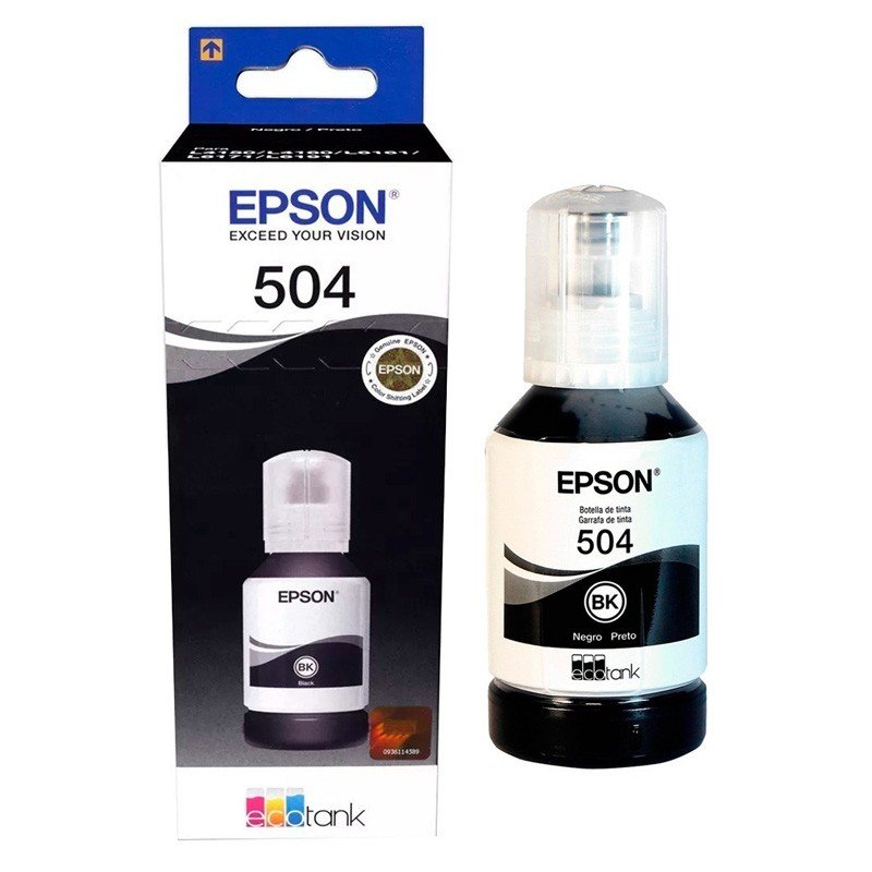 GARRAFAS DE TINTAS EPSON 504 BK