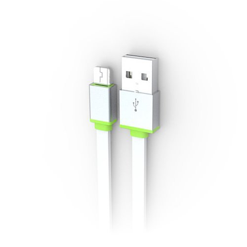 Cabo Micro USB 2.0A 1 Metro Branco C3 TECH