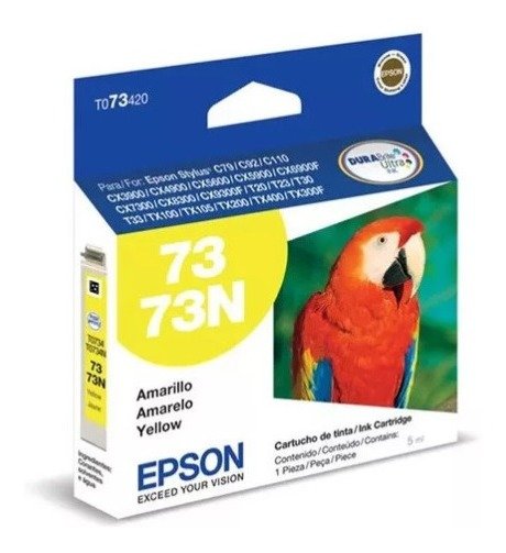 CARTUCHO EPSON 73 /73N YELLOW