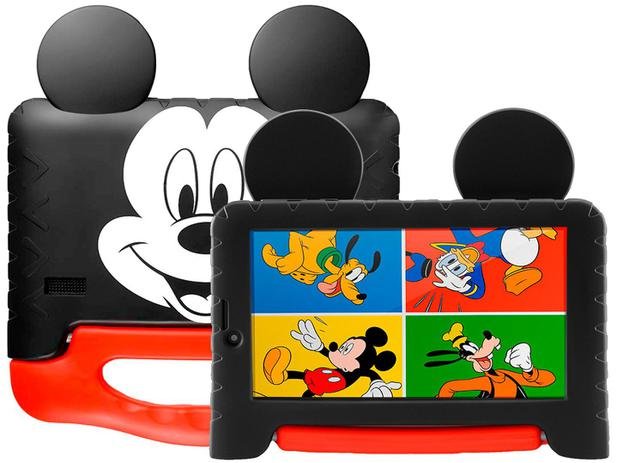 tablet 7'' plus+ mickey wi-fi 1gb/16gb nb314 preto multilaser