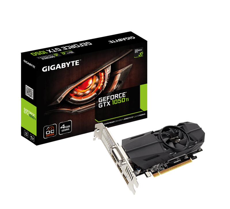 Gigabyte GeForce GTX 1050 Ti OC 4G