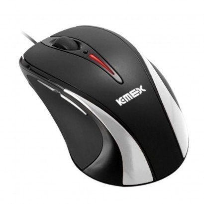Mouse Ã“ptico K-MEX USB ML-R135 Preto/Prata 