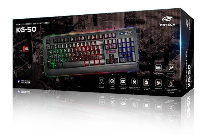 TECLADO GAMER C3TECH KG50