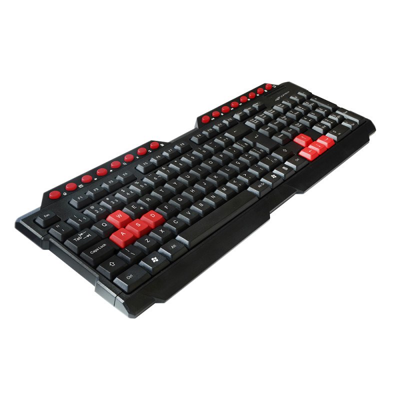 Teclado Gamer MultimÃ­dia C3Tech USB KG-10BK